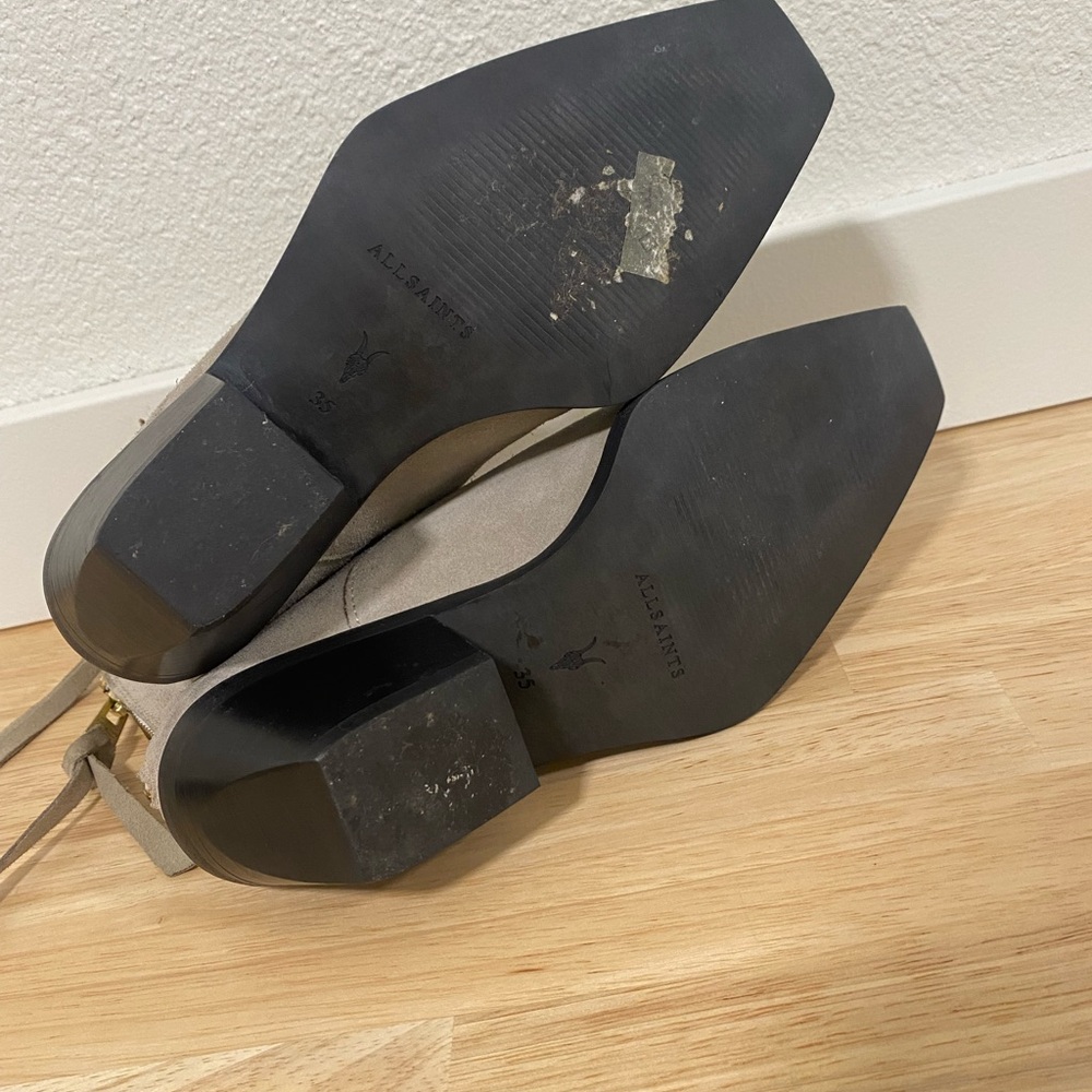 All Saints suede boots size 35 - Picture 13 of 14